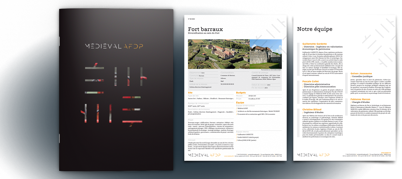 Médiéval AFDP Plaquette