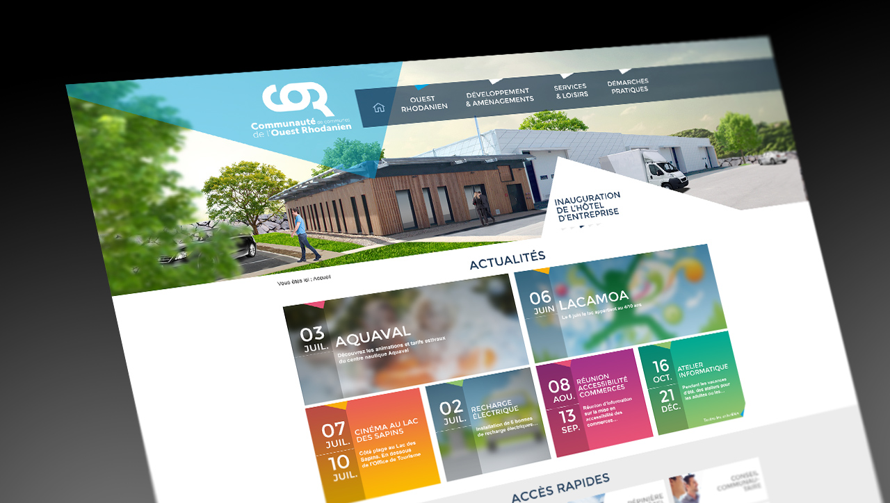 Site internet de la COR